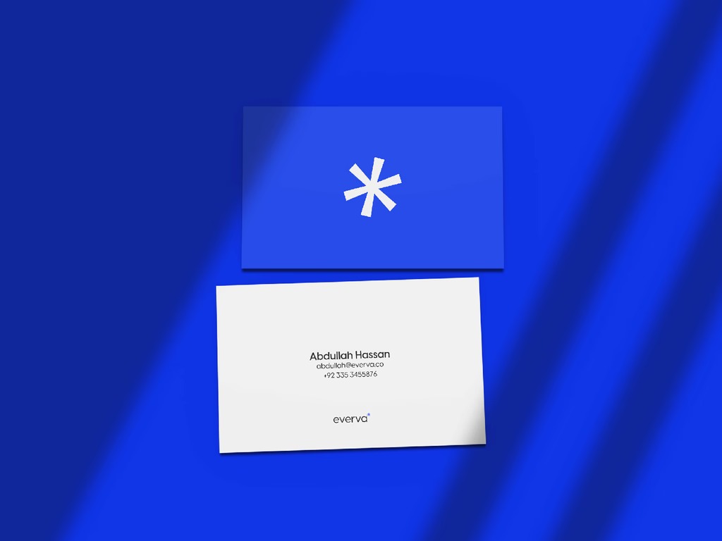 Everva website design
